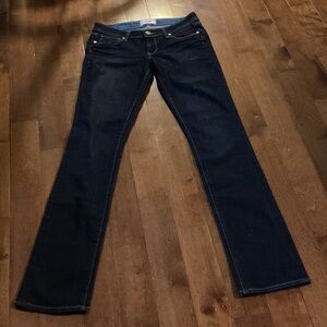 PAIGE “Skyline Straight”, mid-rise Women’s Jeans